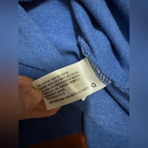 Blue Quarter-Zip Pullover - Picture 3 of 3